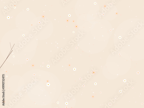 Cherry Blossom Sakura Flower Pattern Spring Background