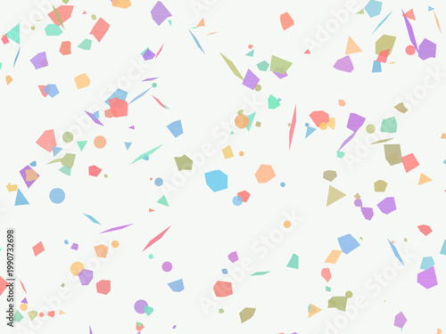 Minimalist Terrazzo Stone Chip Pattern Abstract Vector Background