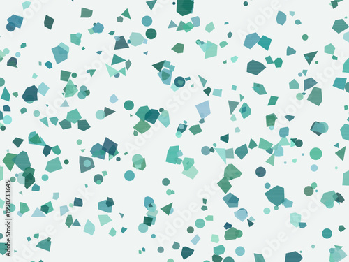 Colorful Terrazzo Fragments Organic Stone Mosaic Background