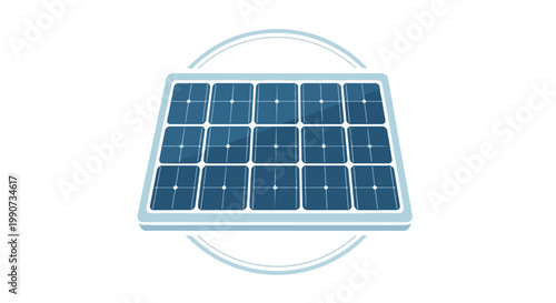 Solar panel array arranged on a curved surface for optimal sunlight absorption