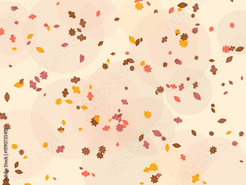 Thanksgiving Autumn Leaf Foliage Pattern Background