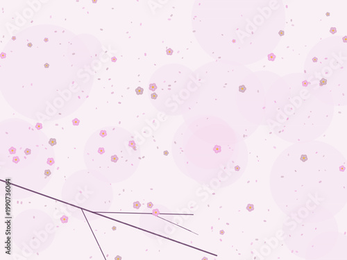 Japanese Cherry Blossom Sakura Pattern Design