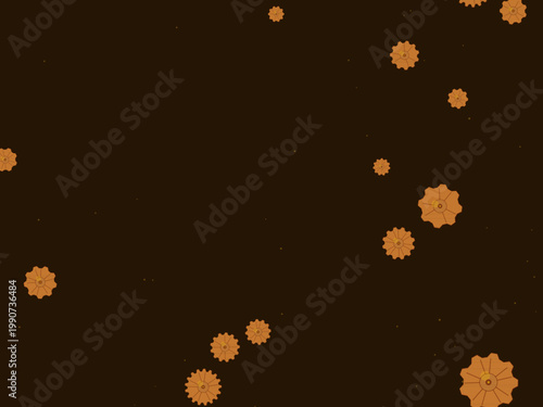 Victorian Steampunk Cog Gear Pattern Design