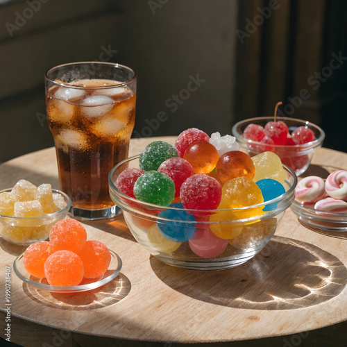 easy snacks for tea table colorful sweet candies