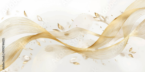 An abstract red background features vibrant orange waves and flowing curves in a bright motion design that blends fire and light patterns into a dynamic vector illustration for a modern business backd