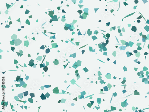 Pastel Terrazzo Texture Scattered Fragments Surface Design