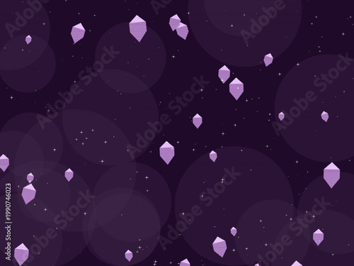 Luxury Diamond Gem Pattern Glamour Background