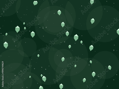 Wedding Diamond Sparkle Jewel Pattern Design