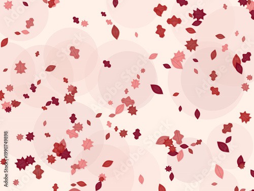 Thanksgiving Autumn Leaf Foliage Pattern Background