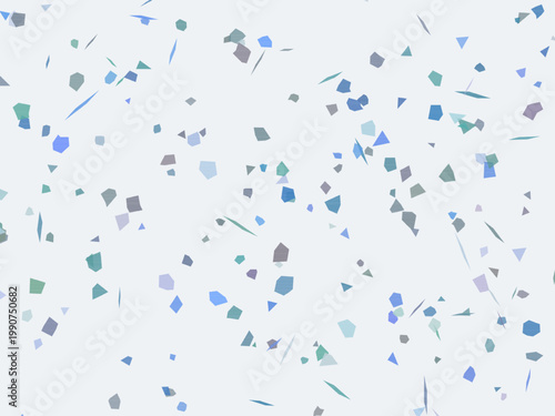 Neutral Terrazzo Marble Chips Elegant Contemporary Pattern