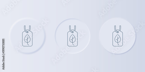 Grey Vegan food diet icon isolated on grey background. Organic, bio, eco symbol. Vegan, no meat, lactose free, healthy, fresh and nonviolent food. Set icons in square buttons. Vector