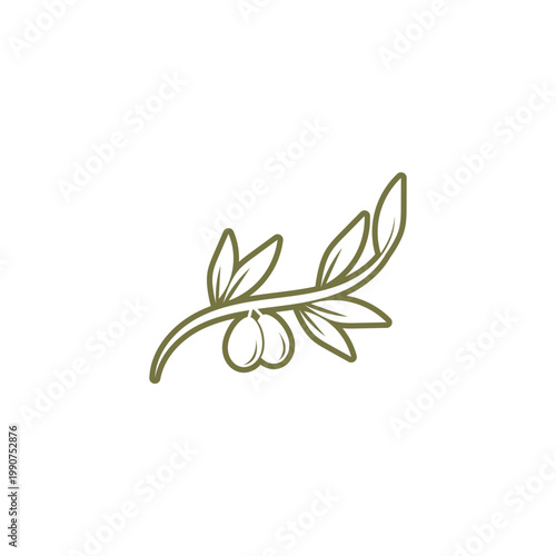 olive icon vector illustration
