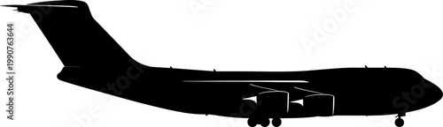 Strategic heavy cargo transport aircraft profile