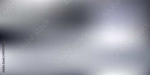 Silver background with metal mirror texture. Chrome gradient surface with simple abstract light ball.
