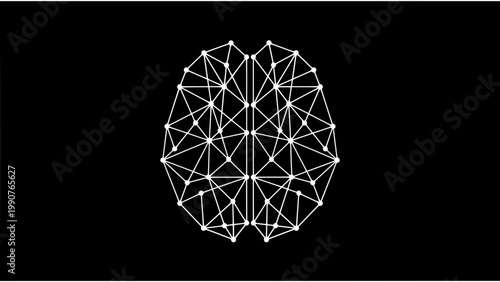 Brain vector from top