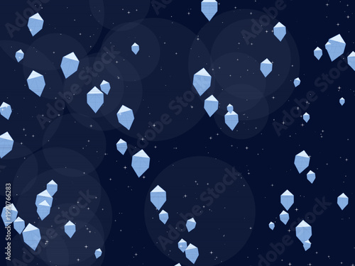 Diamond Sparkle Gem Pattern Luxury Background