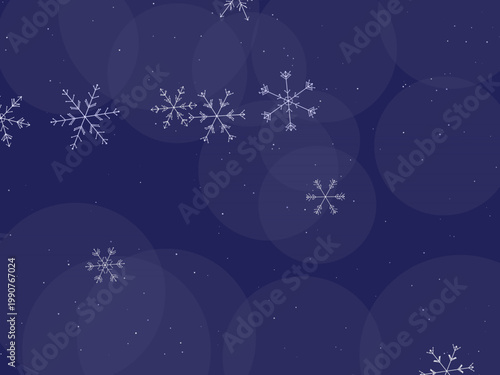 Christmas Snowflake Lattice Pattern Winter Design