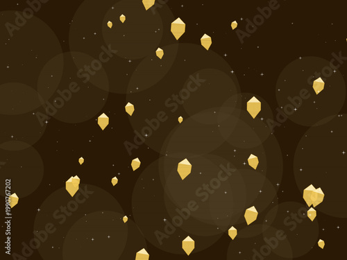 Luxury Diamond Gem Pattern Glamour Background
