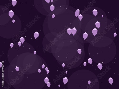 Bridal Diamond Sparkle Pattern Wedding Design