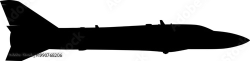 Supersonic cruise missile silhouette for advanced warfare