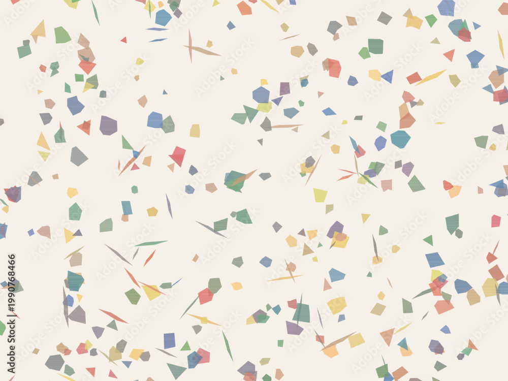 Obraz premium Neutral Terrazzo Marble Chips Elegant Contemporary Pattern