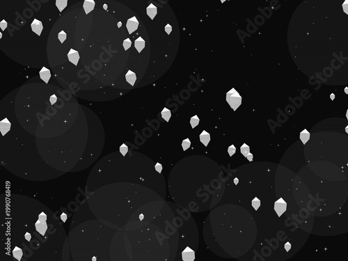 Wedding Diamond Sparkle Jewel Pattern Design