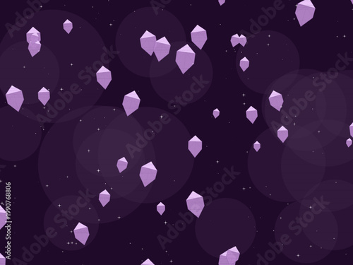 Wedding Diamond Sparkle Jewel Pattern Design