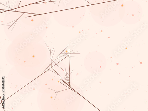 Spring Cherry Blossom Floral Pattern Design