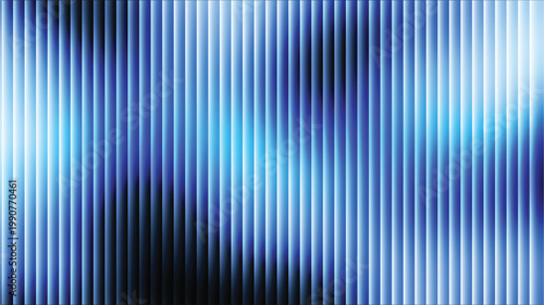 Abstract blue background with light vertical stripes and a gradient motion texture featuring a bright digital line pattern for a modern artistic backdrop
