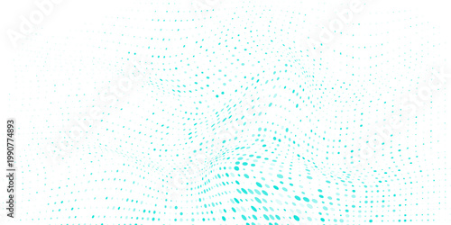 Set of halftone dots gradient pattern texture isolated on white background. Straight dotted spots using halftone circle dot raster texture. Vector blot half tone collection.