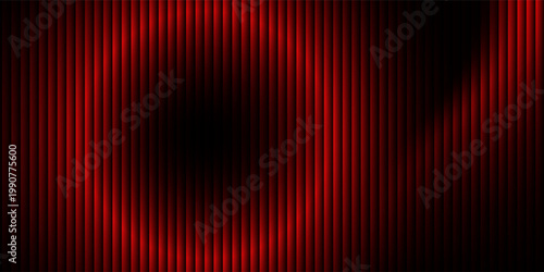 Vibrant dramatic deep red and black gradient evokes mystery and passion. Fiery red nostalgic gradient fades into darkness with futuristic vintage aesthetic and fractal glass effect. Vector background