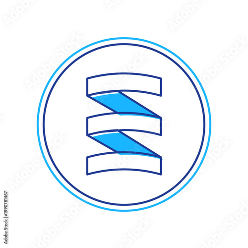 Filled outline Sports nutrition bodybuilding proteine power drink and food icon isolated on white background. Vector