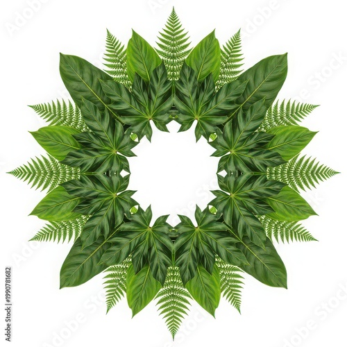 Intricate green crystal structure with symmetrical geometric patterns