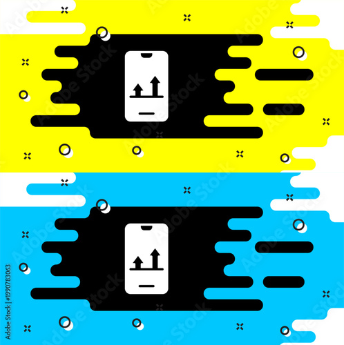 White Online sports betting icon isolated on black background. Sport bet bookmaker. Betting online make money. Vector