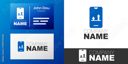 Logotype Online sports betting icon isolated on white background. Sport bet bookmaker. Betting online make money. Logo design template element. Vector