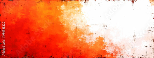 Abstract fiery texture artistic illustration, dramatic blending gradients of red and white. A representation of dynamic energy, passion and emotion. 