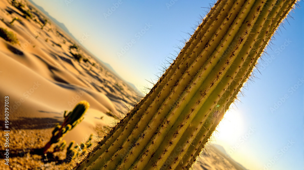 Obraz premium sunset in the desert