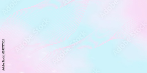 Pastel cosmic fantasy background. 3d rendering.
