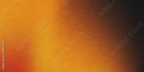 Rough noise texture effect on orange and black gradient background abstract design,web banner design, product and social media design, banner poster header design