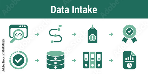 Structured process for receiving tagging validating and storing ESG inputs before reporting Useful for software products internal controls and sustainability data teams