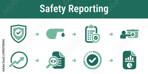 Practical sequence for logging injuries reviewing policies tracking trends and publishing safety disclosures Useful for compliance dashboards annual reports and ESG portals