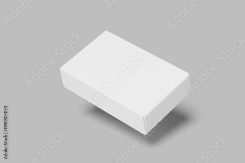 Mailer Box Blank Mockup Modern