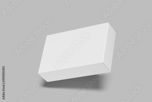 Mailer Box Blank Mockup Modern