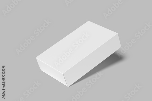 Mailer Box Blank Mockup Modern