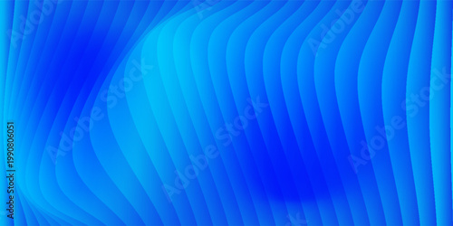 A layered composition of translucent rectangle and diagonal lines in deep and light blue tones.