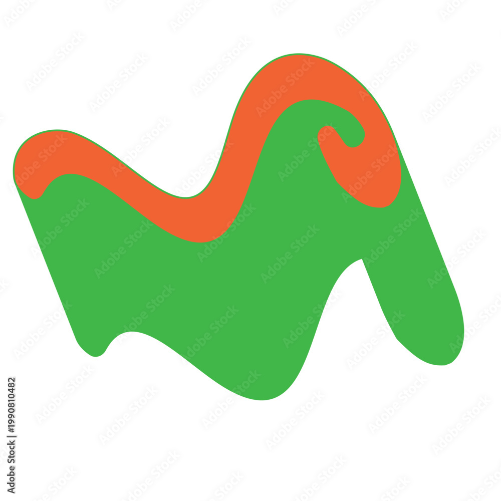 Fototapeta premium vector illustration of an abstract background with a tick