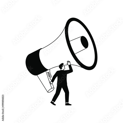 Voice amplification message delivery concept