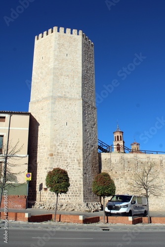 City Walls, Teruel, Aragon, Spain.