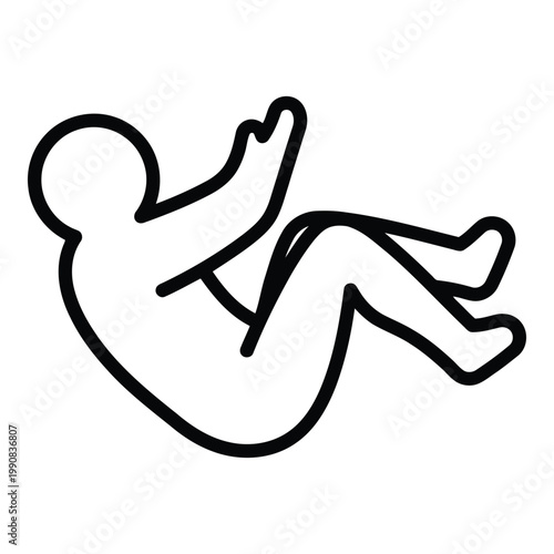 Person lying down in a relaxed position.
