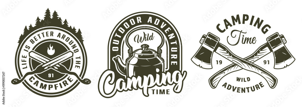 Fototapeta premium Outdoor camping ideas